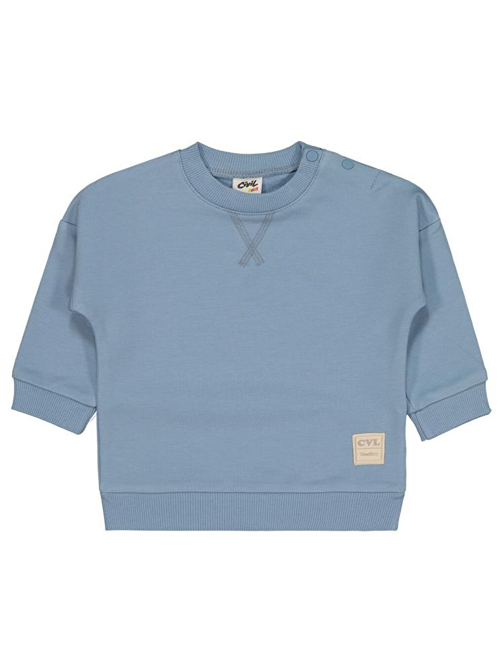 Baby Basic Timeless 6-18 Ay Sweatshirt - Mavi 18-24 Ay