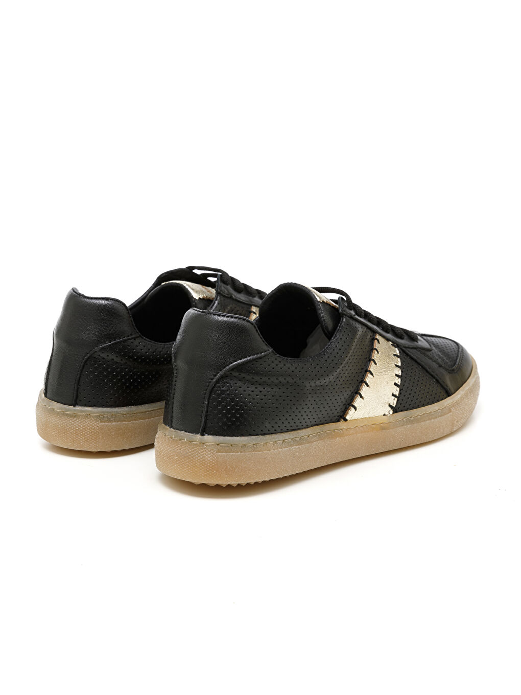 Kadın Sneaker ( Günlük) MAR-25Y-192-5100 Siyah-Altın-3