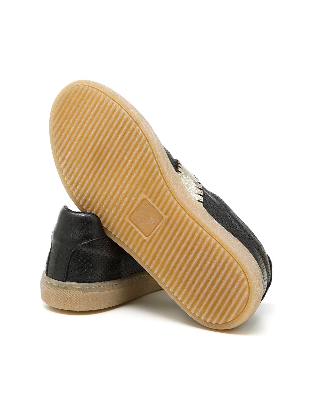 Kadın Sneaker ( Günlük) MAR-25Y-192-5100 Siyah-Altın-4