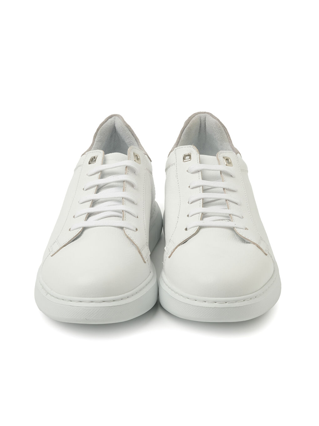 Erkek Sneaker ( Günlük) KA-C11744 Casual Beyaz Maçka-Taş Süet-1