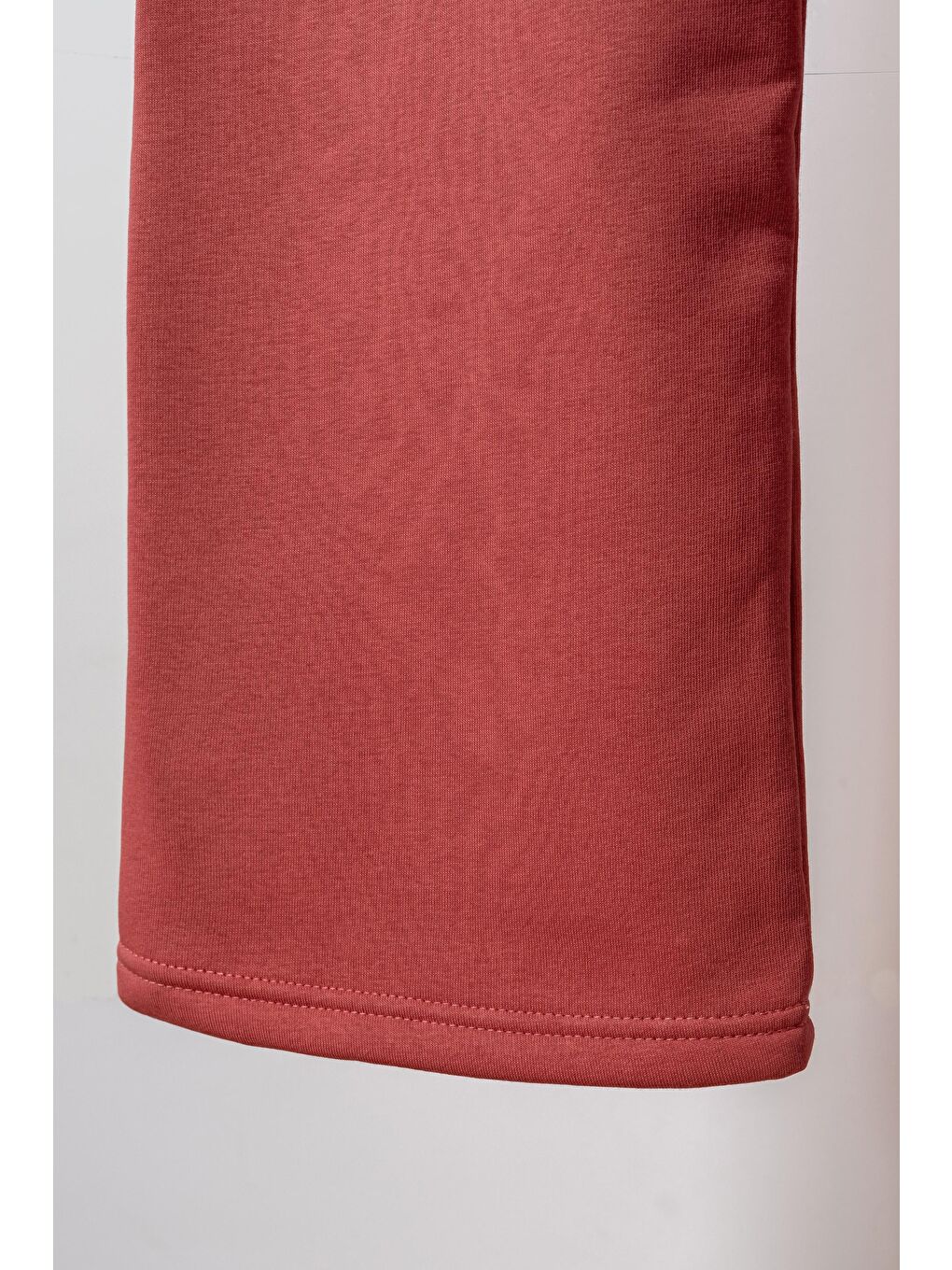 Kahverengi 3 İp Bol Paçalı Kız Çocuk Eşofman Altı-3