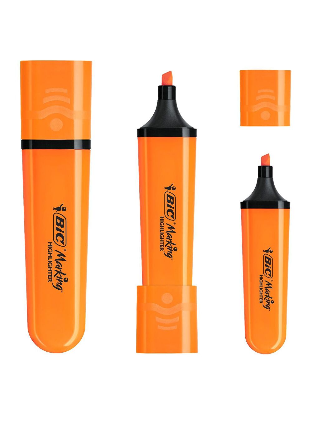 Bic Turuncu Marking Flat Fosforlu Kalem Turuncu 12 Adet - 1