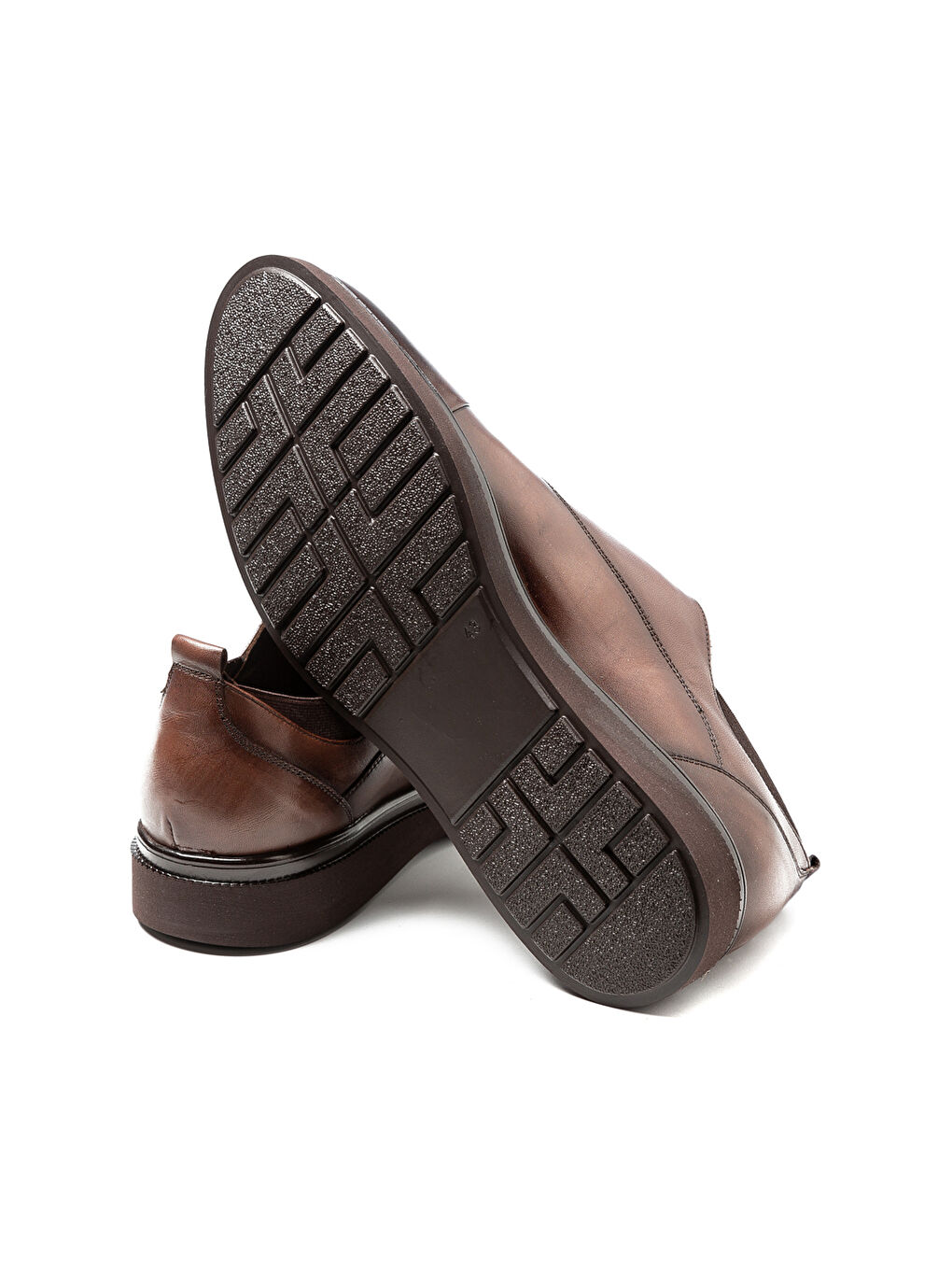 Kahverengi Erkek Oxford ( Klasik) KA-C4603 Casual Kahve Cemre-4