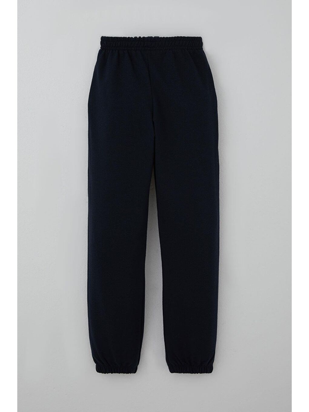 Erkek Çocuk Eşofman Altı Arma Detaylı Bağcık Aksesuarlı Lacivert (5-9 Yaş)-1