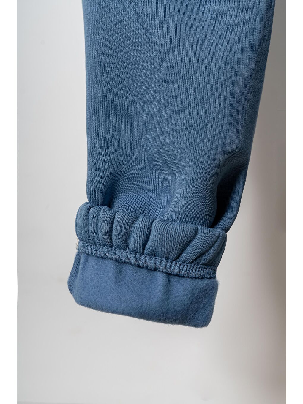 Mavi 3 İp Fearless Nothing  Baskılı Yanlar Çizgili Erkek  Çocuk Eşofman Altı-4