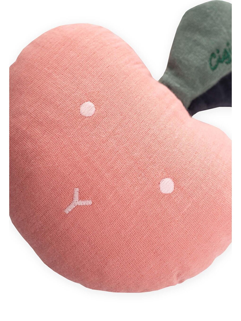 Müslin Çıngıraklı Elma Oyuncak Yavru Ağzı-1