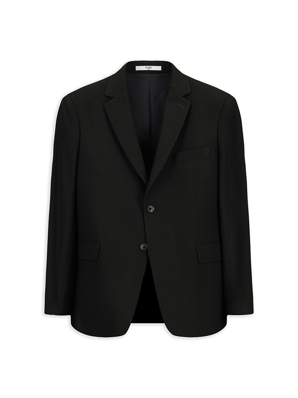 Kahverengi Relaxed Fit Rahat Kesim Elastanlı Klasik Desenli Ceket