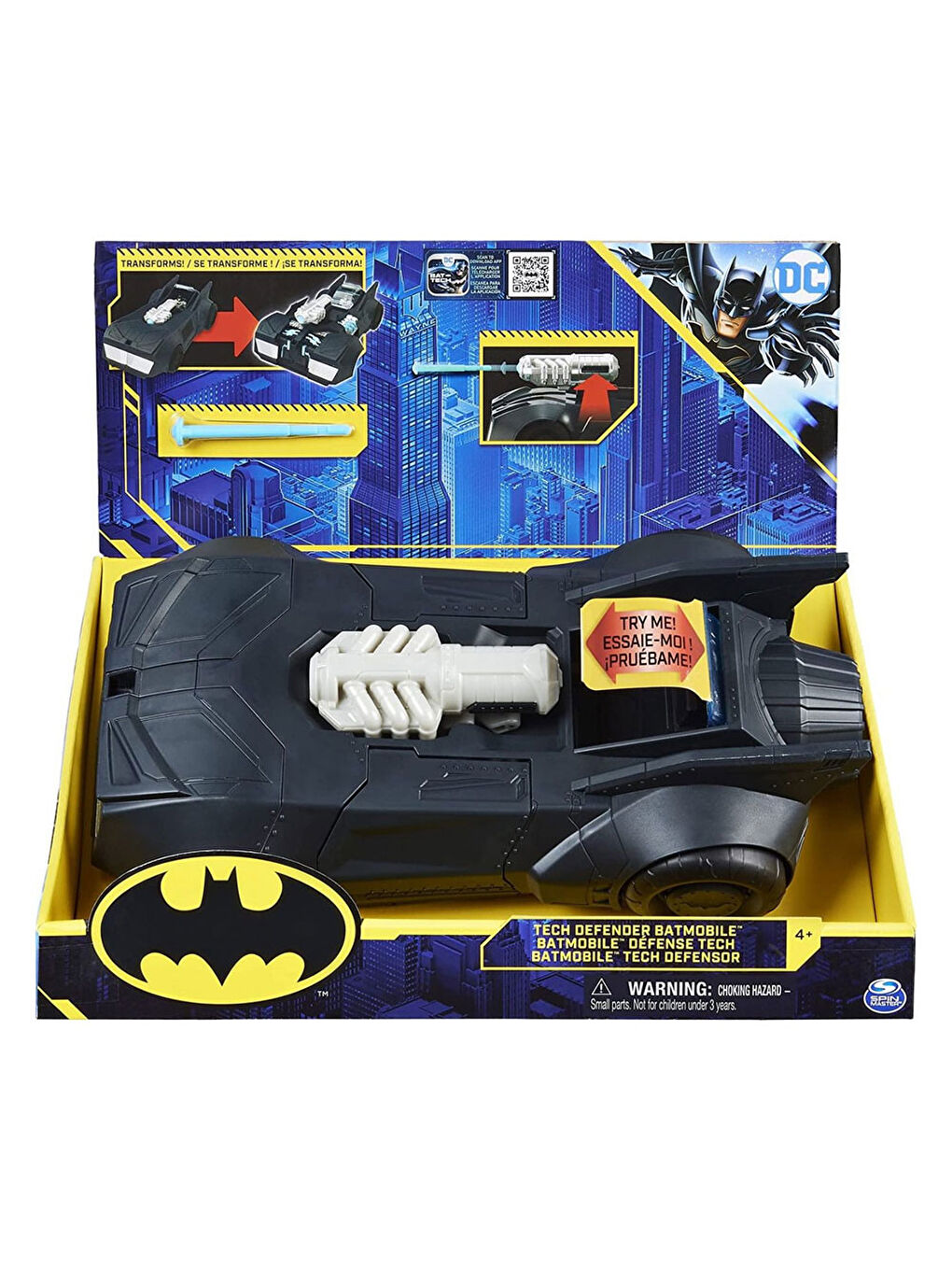 Batman Renksiz Tech Defender Batmobile 6062755