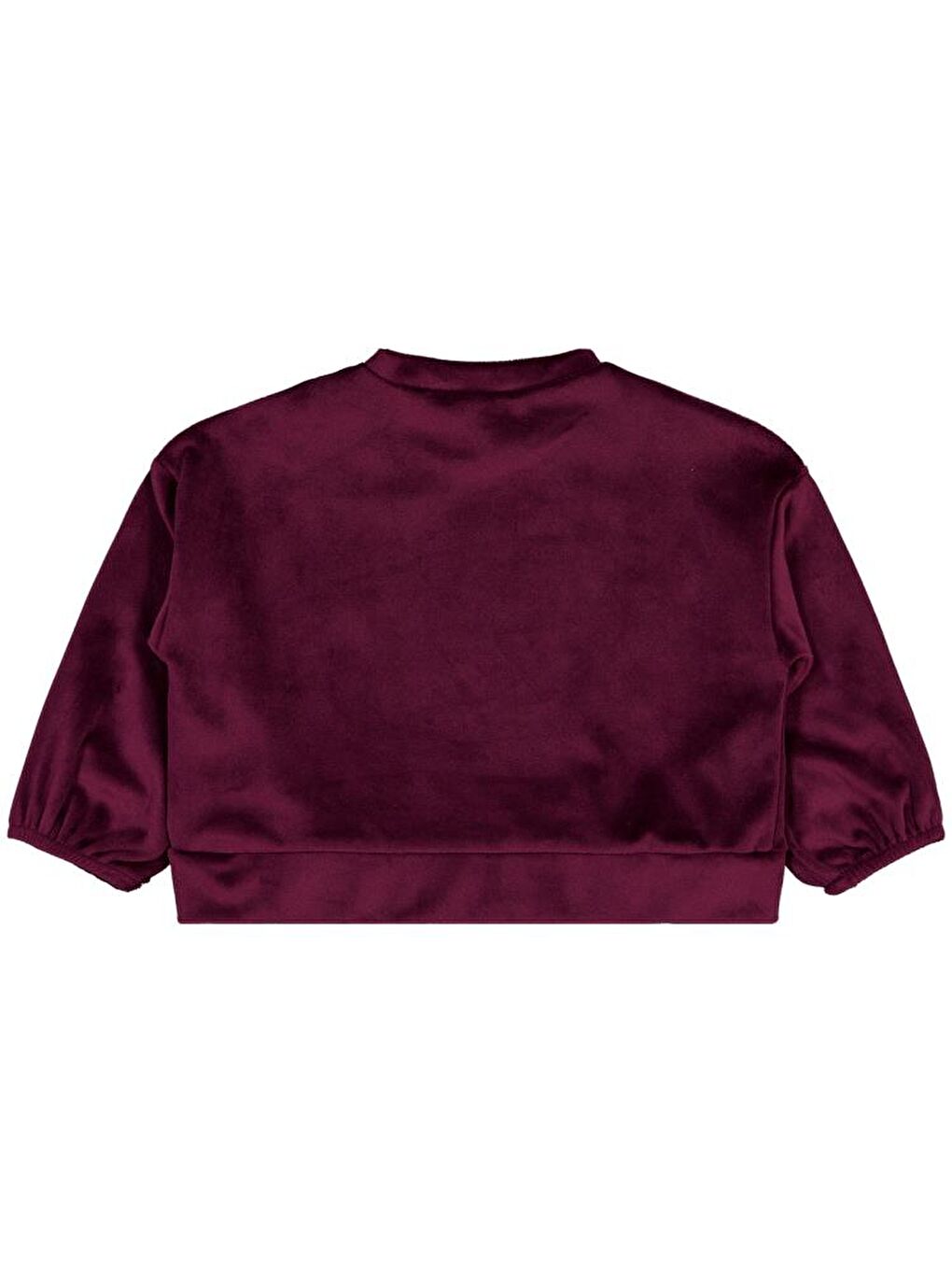 Mor Baby Fiyonklu 6-18 Ay Sweatshirt - Lila 12-18 Ay-1