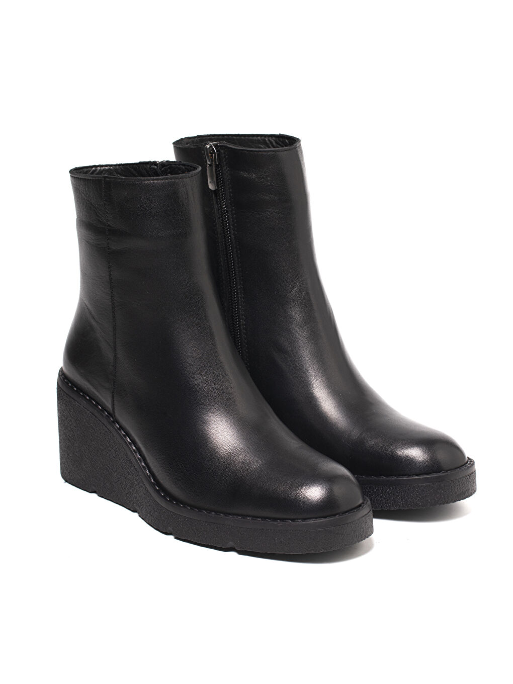 Siyah Kadın Bot 25K12060 Skin-2