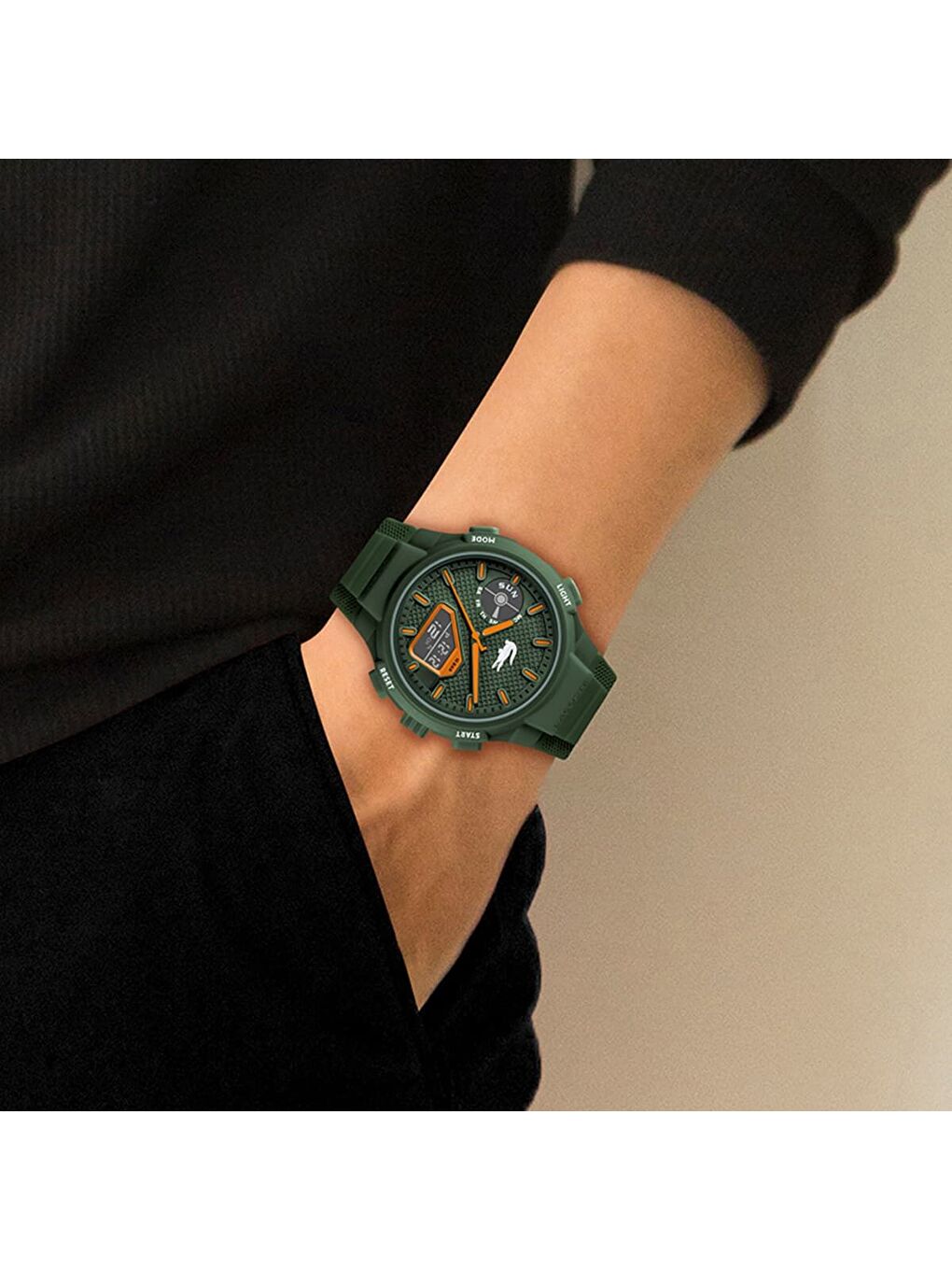 Yeşil LAC2011367 Erkek Kol Saati-3