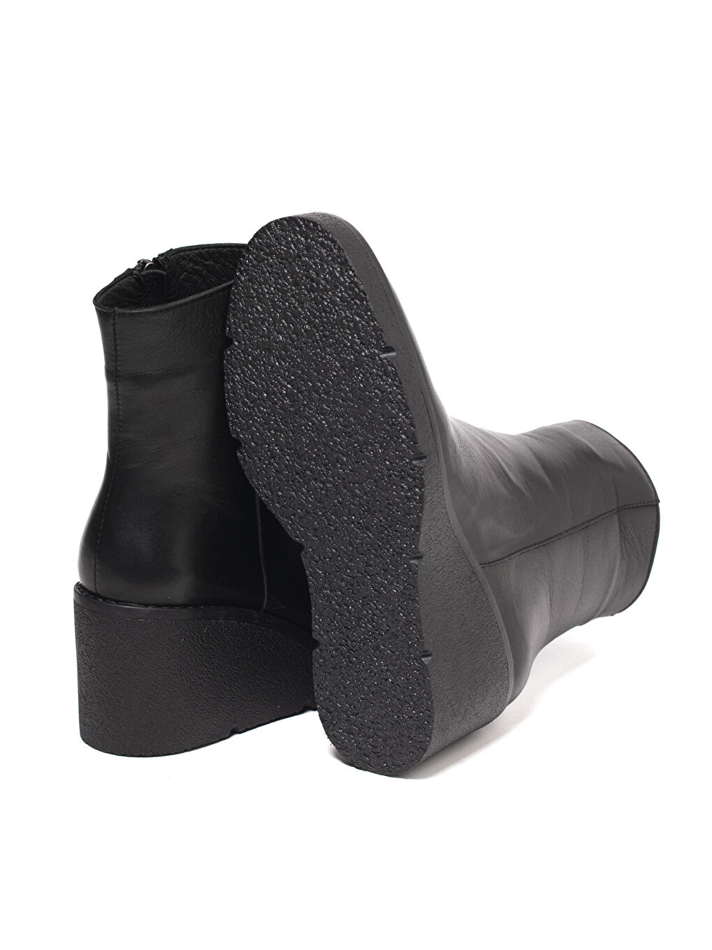 Siyah Kadın Bot 25K12060 Skin-5