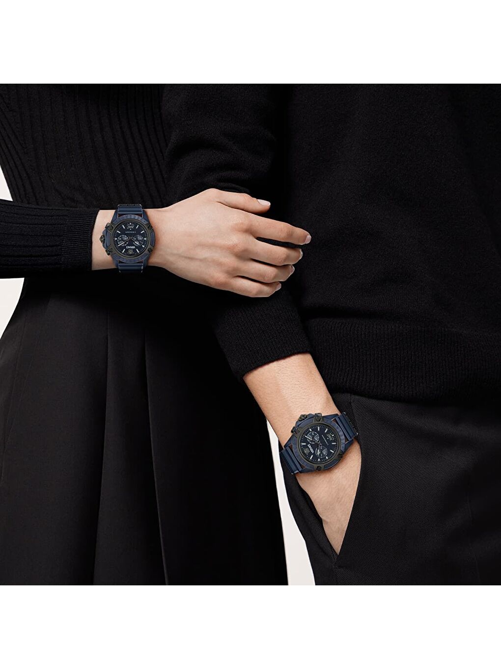 Lacivert VRSCVE8P00624 Kol Saati-4