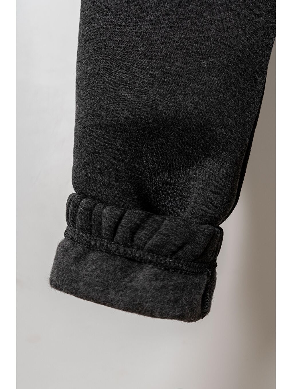 Antrasit 3 İp Fearless Nothing  Baskılı Yanlar Çizgili Erkek  Çocuk Eşofman Altı-4