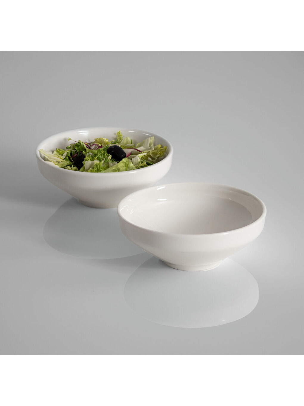 Ekru Bilbao 2 Parça 13 Cm Kase-1