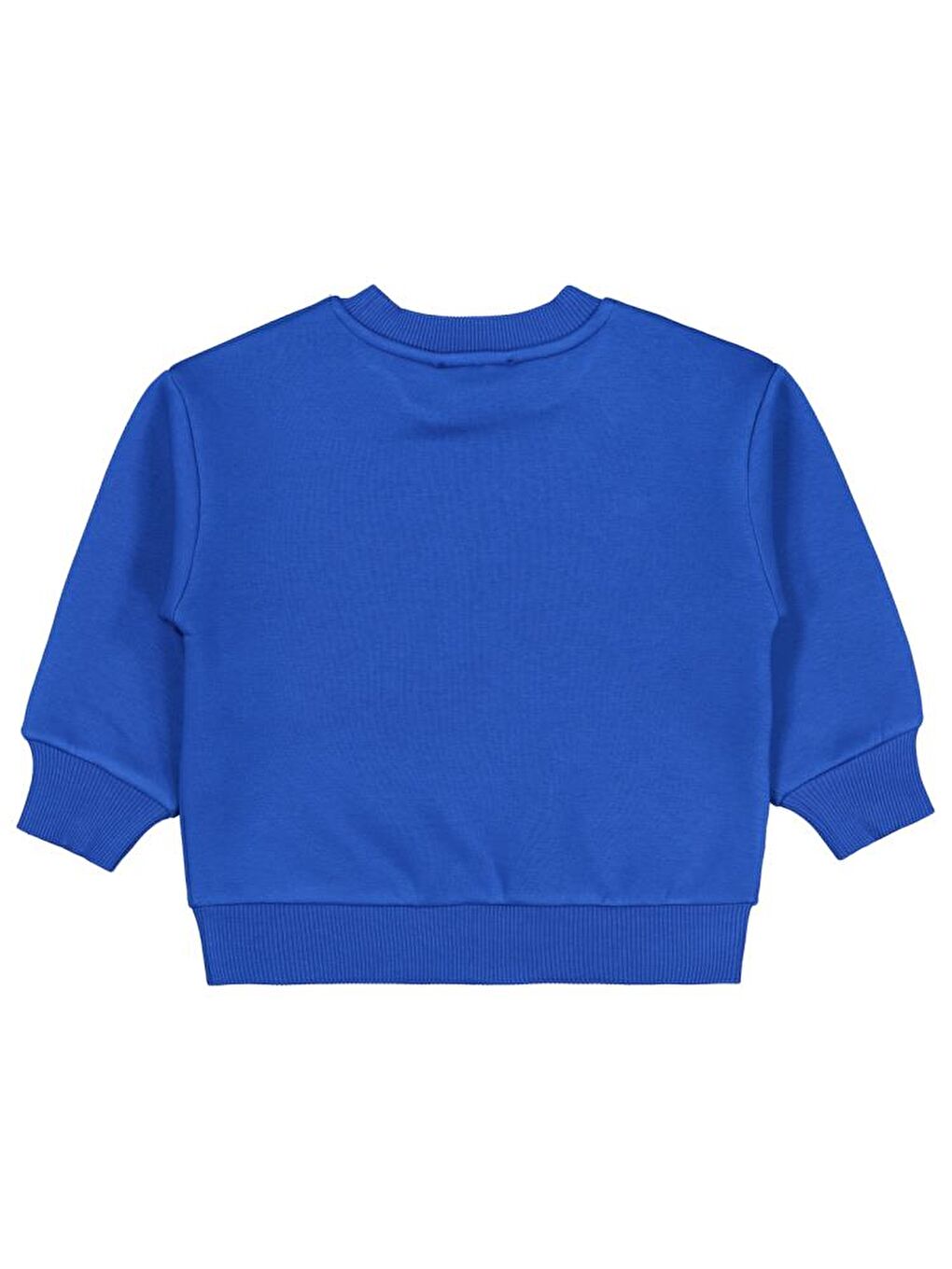 Boys Monster Basklı 2-5 Yaş Sweatshirt - Mavi 3-4 Yaş