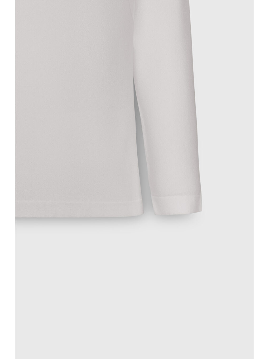 Erkek Ekru Sıcak Tutan Standart Fit Normal Kesim Tam Balıkçı Yaka Basic Triko Kazak-2