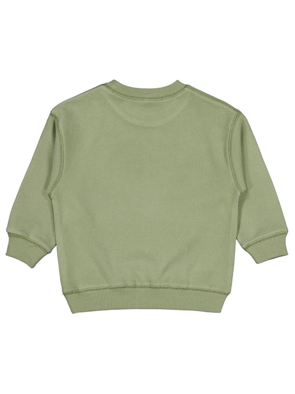 Boys Karyoka Dikişli 2-5 Yaş Sweatshirt - Haki 5-6 Yaş-1