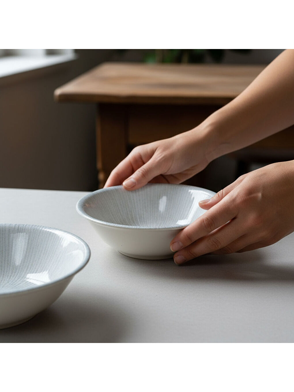 Ekru Enternasyonel Arnim 3 Parça Kase Seti 16 cm & 23 cm 1401-2