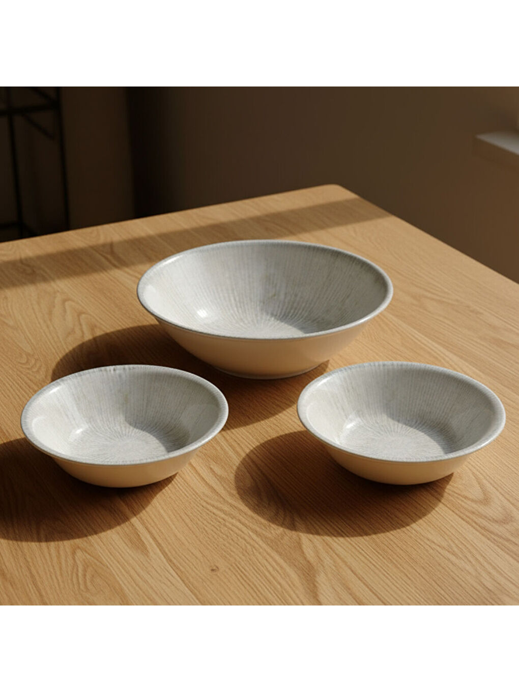 Ekru Enternasyonel Arnim 3 Parça Kase Seti 16 cm & 23 cm 1401-4