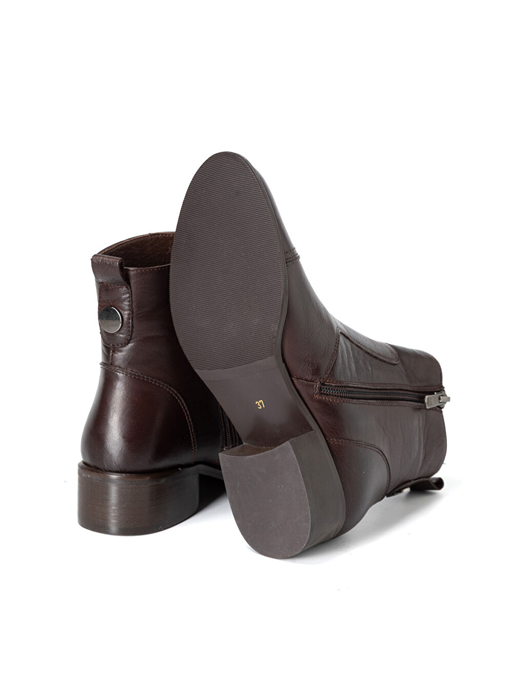 Kahverengi Kadın Bot 25K12002 Skin Boot-4