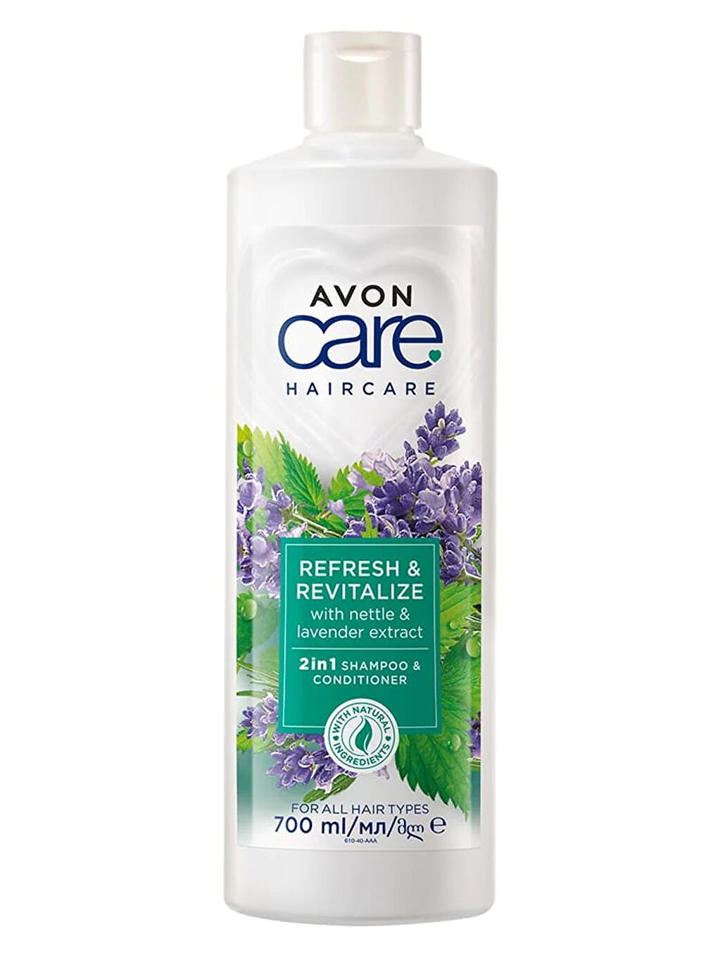 AVON Renksiz Care Isırgan Otu ve Lavanta Özleri Içeren Şampuan ve Saç Kremi 700 Ml.