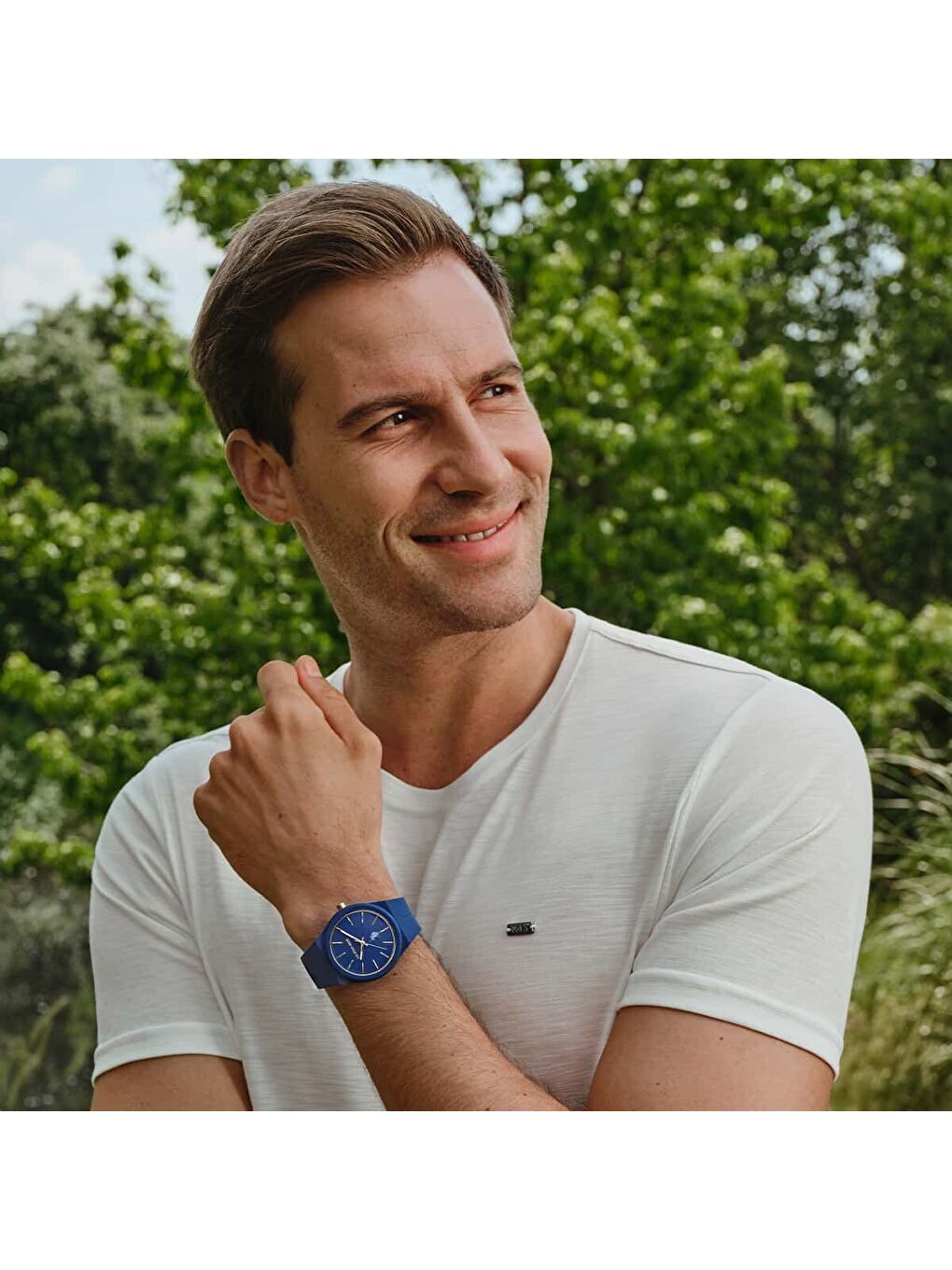 Lacivert USPA1110-04 Erkek Kol Saati-3