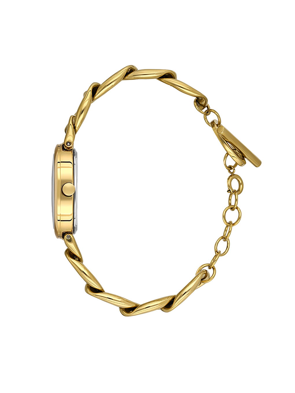 Sarı DK.1.13915-3 Kadın Kol Saati-1