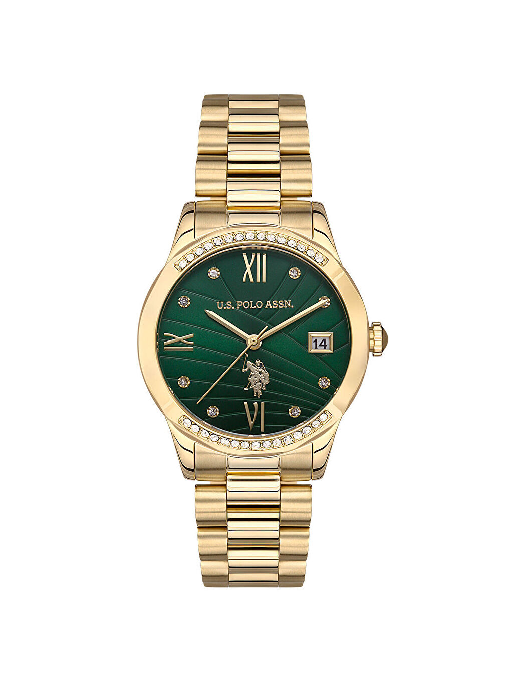 Sarı USPA2059-07 Kadın Kol Saati