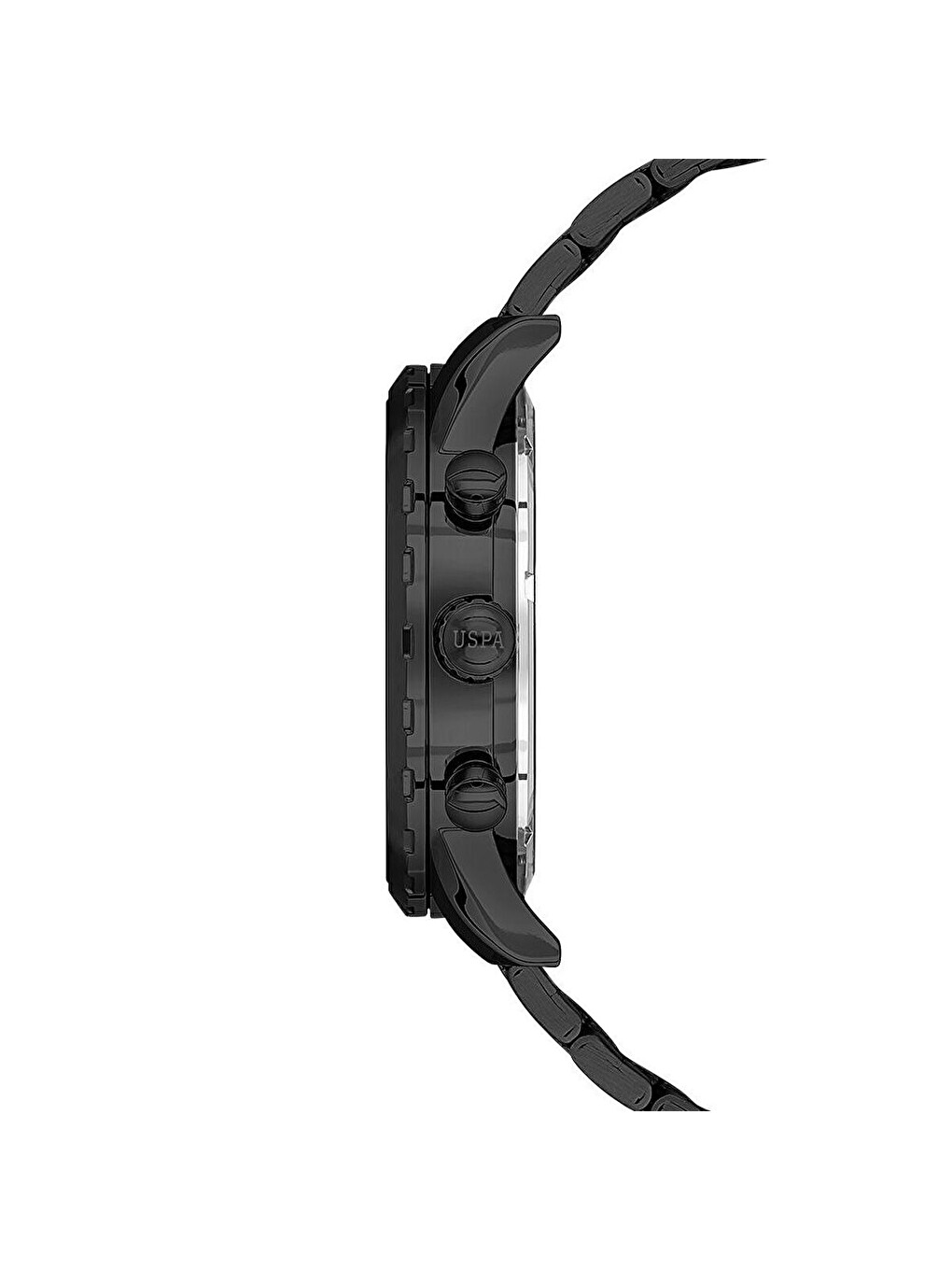Siyah USPA1055B-06 Erkek Kol Saati-1