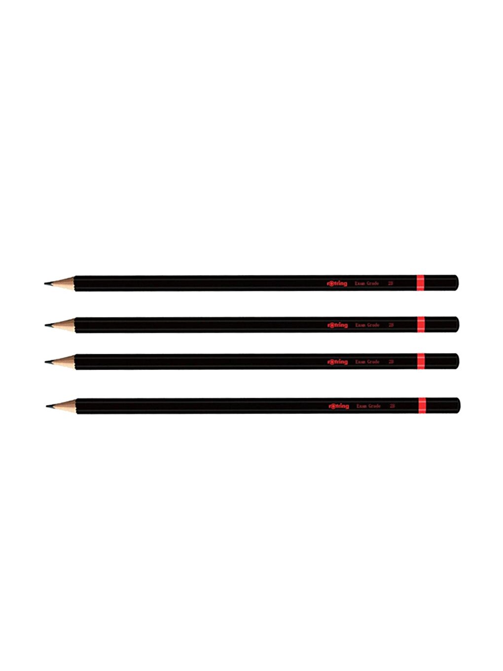 Rotring Sınav Kalemi 2B - 4 Adet - 1