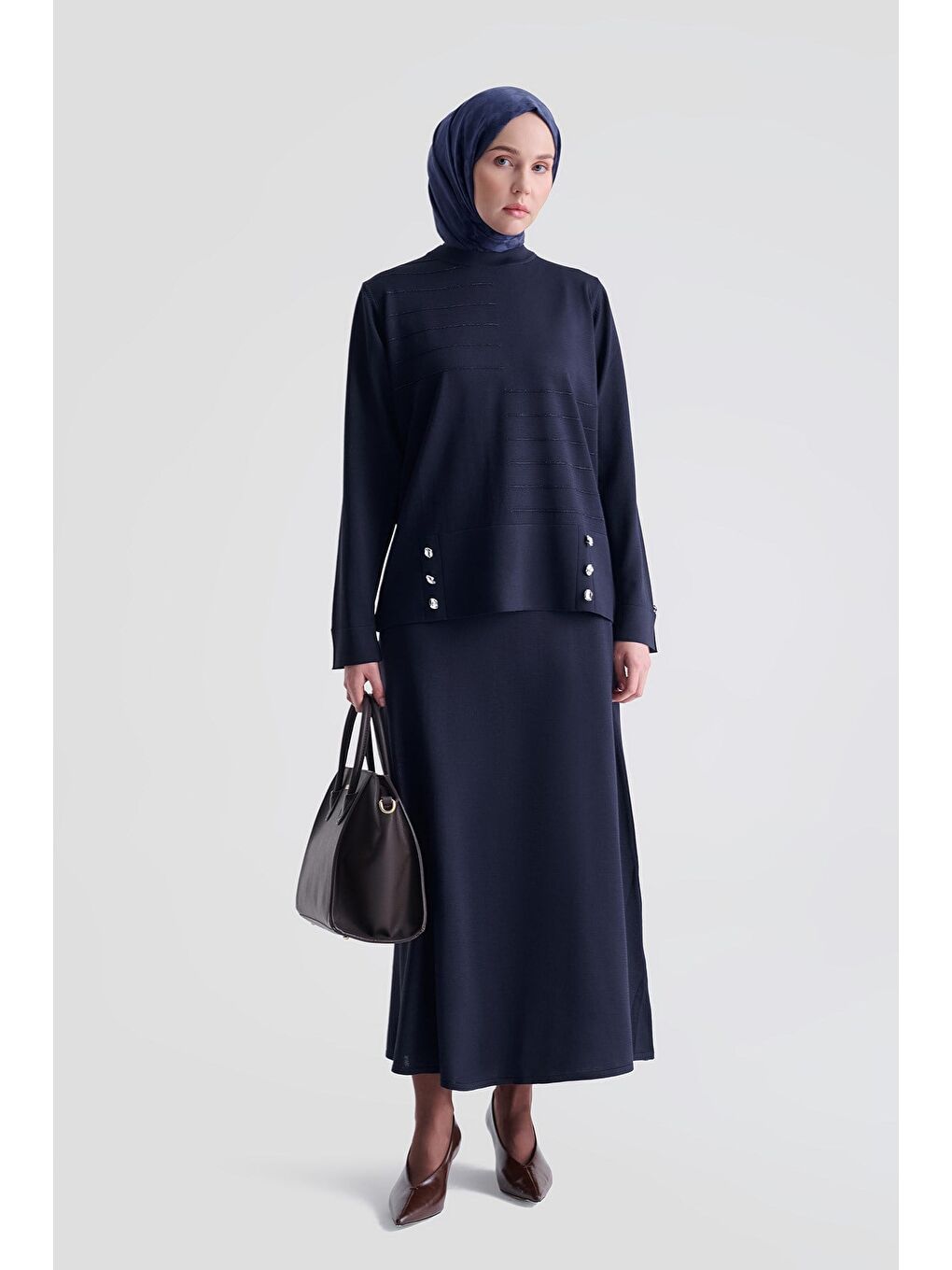 Trend Triko Takım 25Ktd6107 Lacivert-1