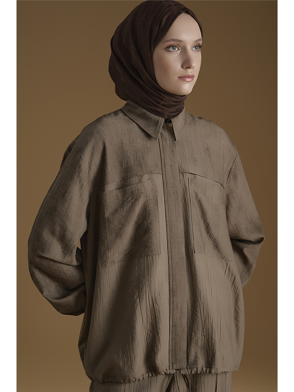 Rayon Karışımlı Takım Haki-2