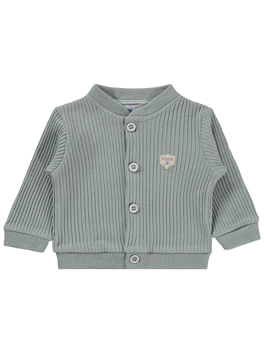 Papyonlu Hırka 3 Lü 6-18 Ay Takım - Mavi 9-12 Ay-1