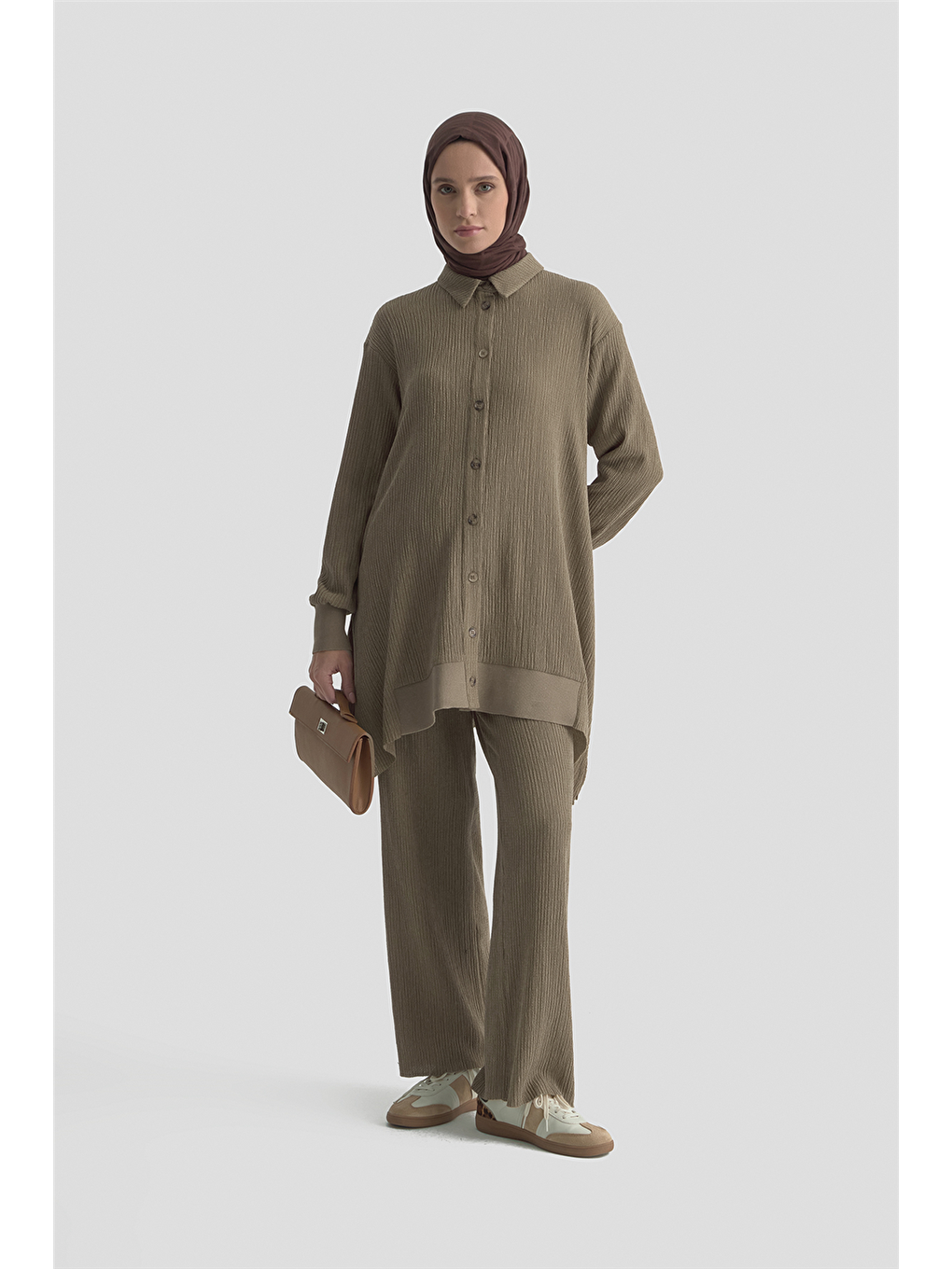 Kahverengi Trend Takım 25Kt6103 Camel