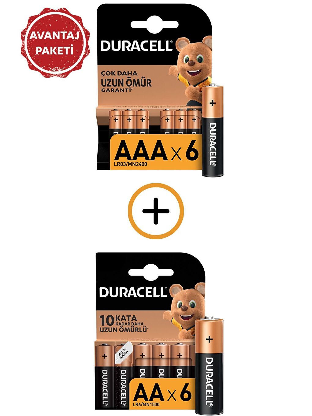 6 lı Alkalin Aa Ve Aaa Avantaj Paketi