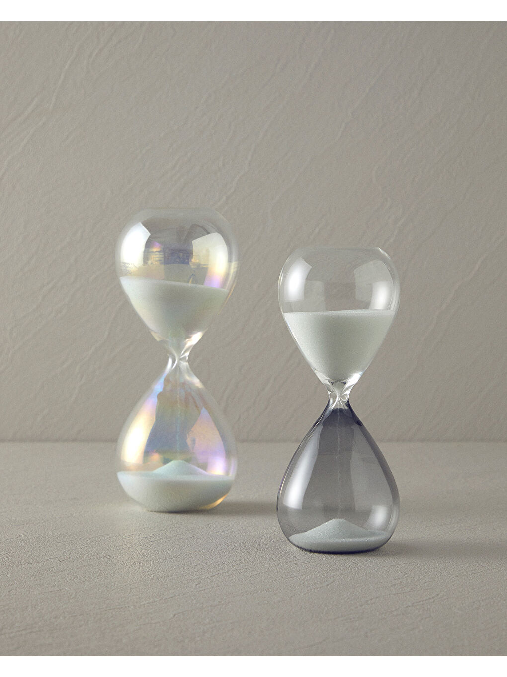 Gri Alvin 15 Dk Cam Kum Saati Füme-2