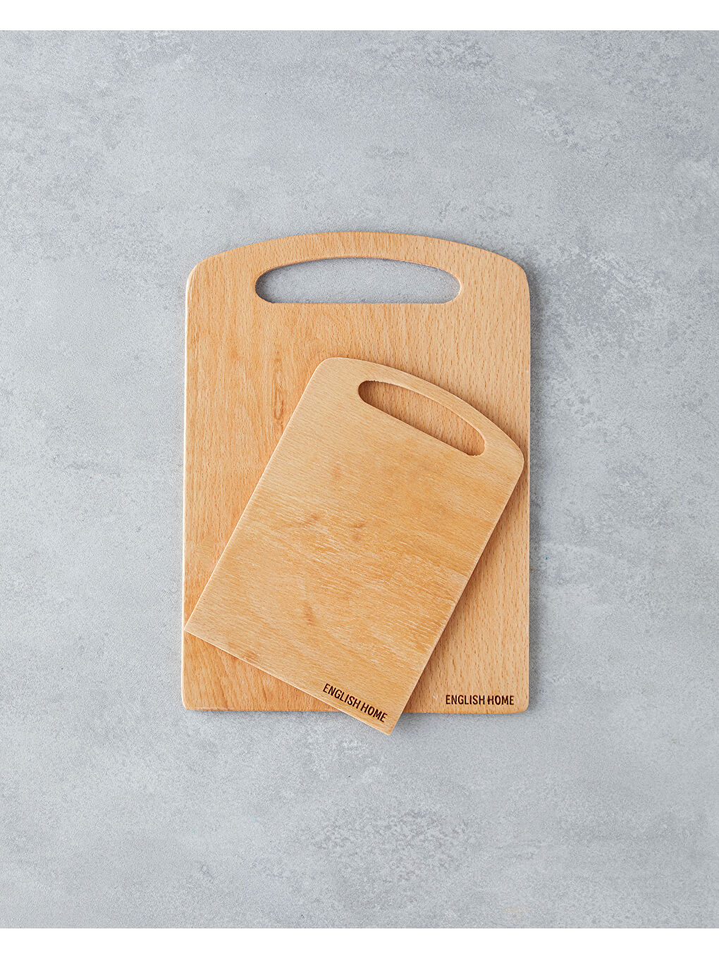 Bej Celinda Kayın 2'li Kesme Tahtası 22x30 cm - 15x21 cm Natural