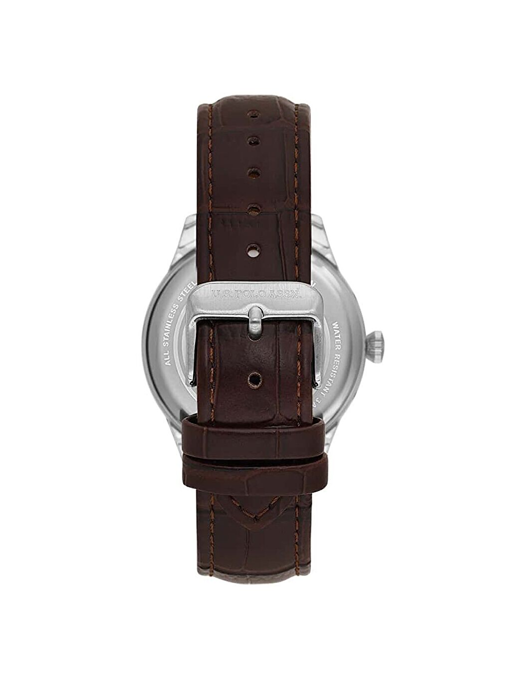 Kahverengi USPA1143-06 Erkek Kol Saati-2