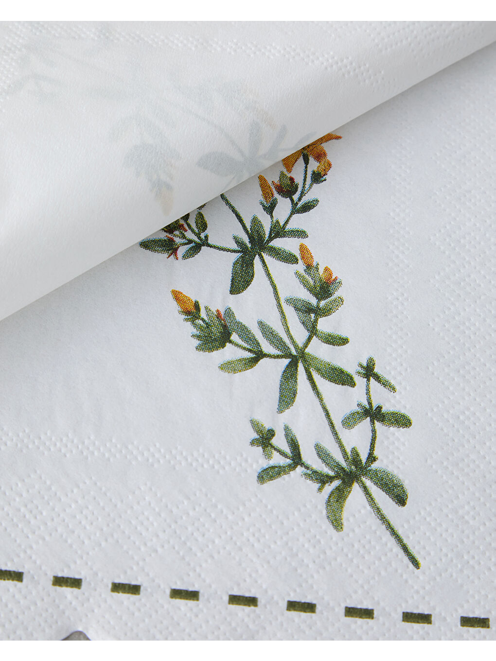 Beyaz Blossia Kağıt 20'li Kağıt Peçete 33x33 cm Renkli-2