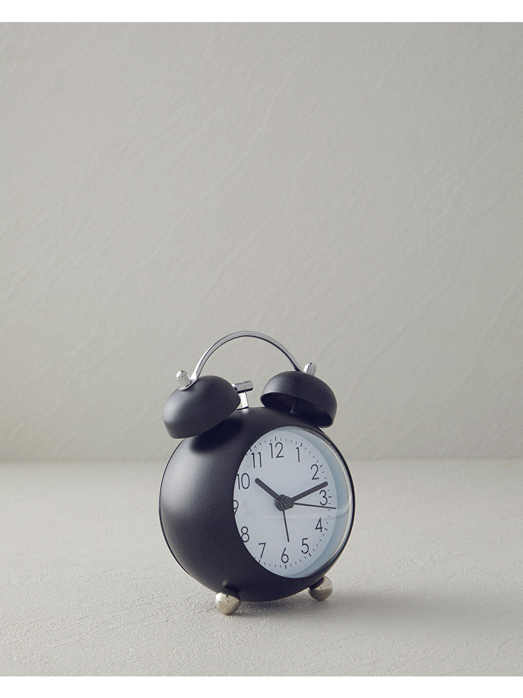 Chelsy Metal Masa Saati Siyah-1