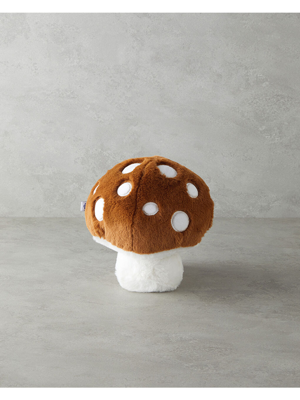 Kahverengi Mushroom Bebe Dekoratif Kırlent 31x27 cm Acı Kahve