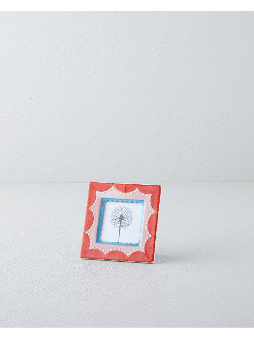 Beyaz Aura Çerçeve 8x8 cm Multicolor