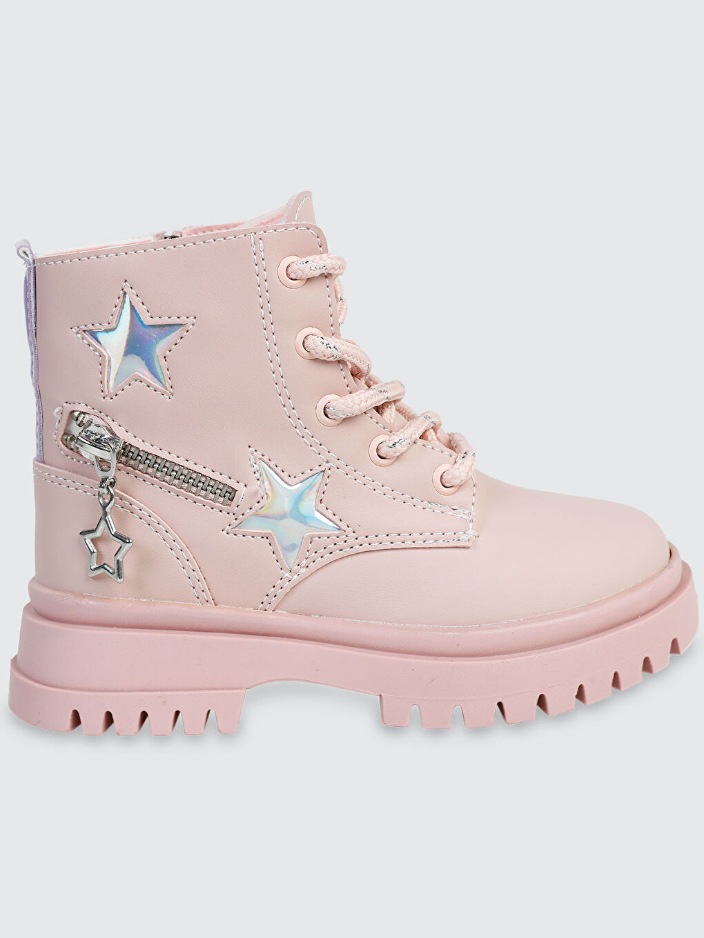 Pembe Boots Kız Çocuk Bot 31-35 Numara Pudra