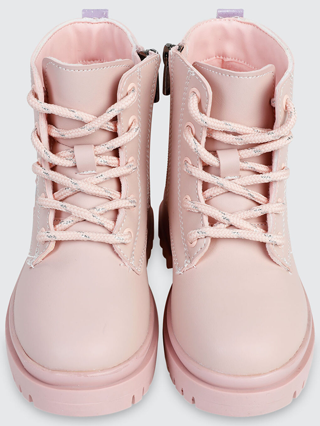 Pembe Boots Kız Çocuk Bot 31-35 Numara Pudra-1