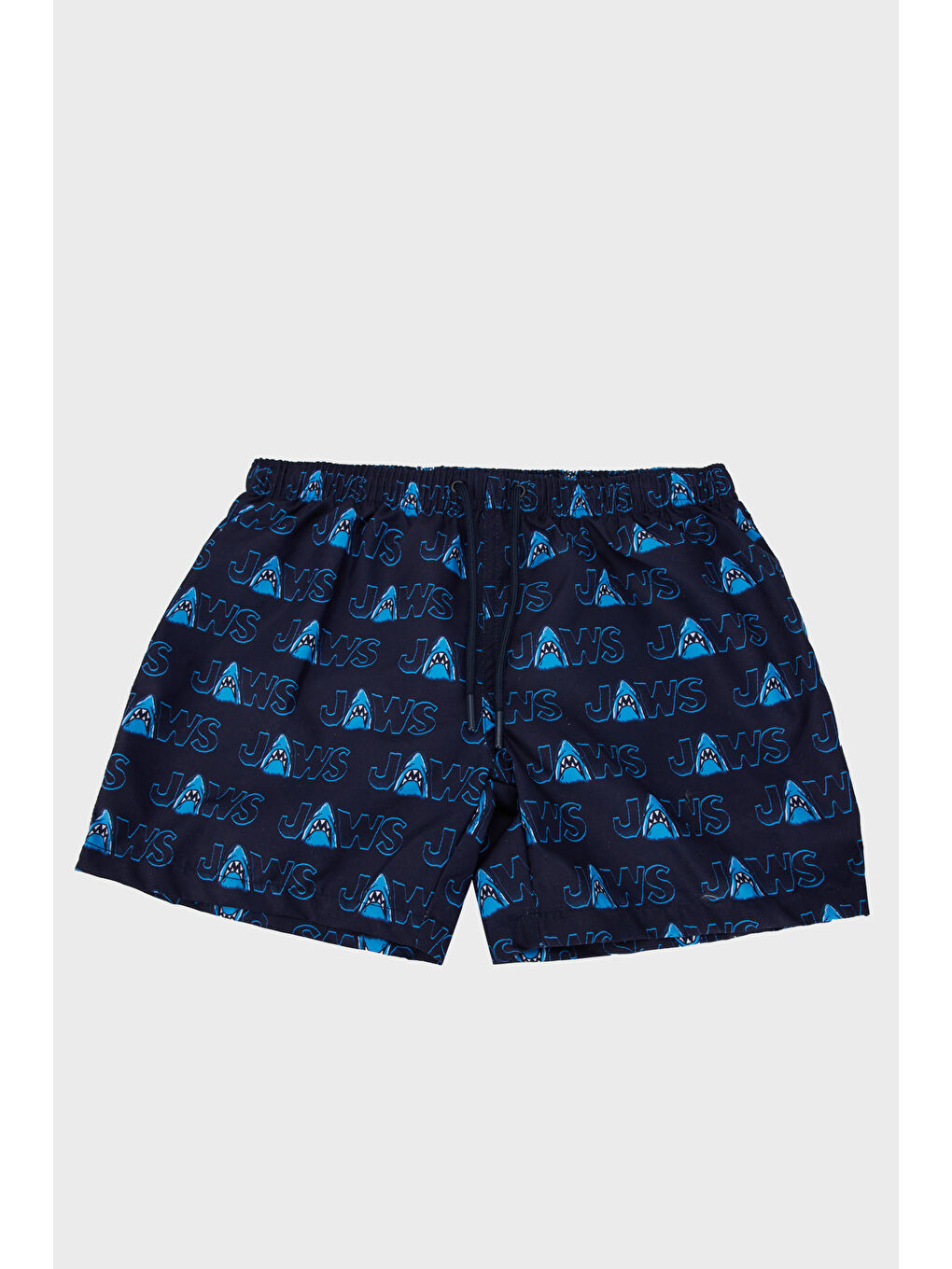 Lacivert Dane Desenli UV Korumalı Normal Bel Short SO2531100700