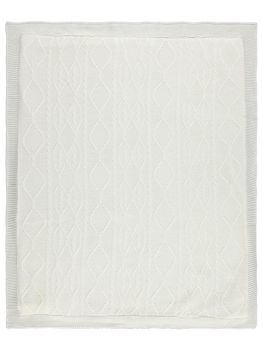 Baby Karışık Desenli Velsoftlu Battaniye - Ekru Standart-1