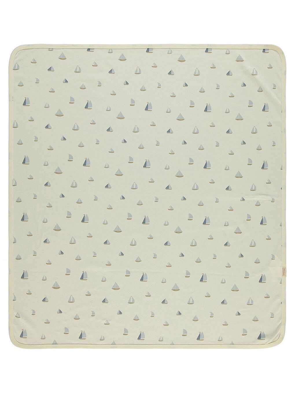 Baby Yelken Baskılı Battaniye - Ekru Standart-1