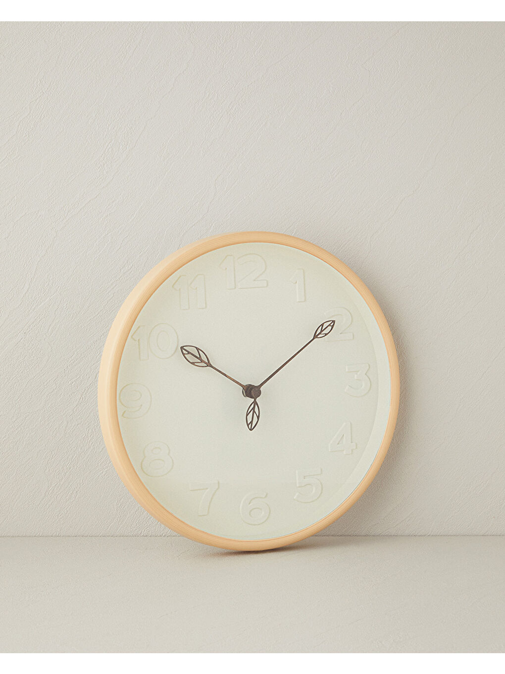 Ekru Taylor Duvar Saati 29 cm Krem-1