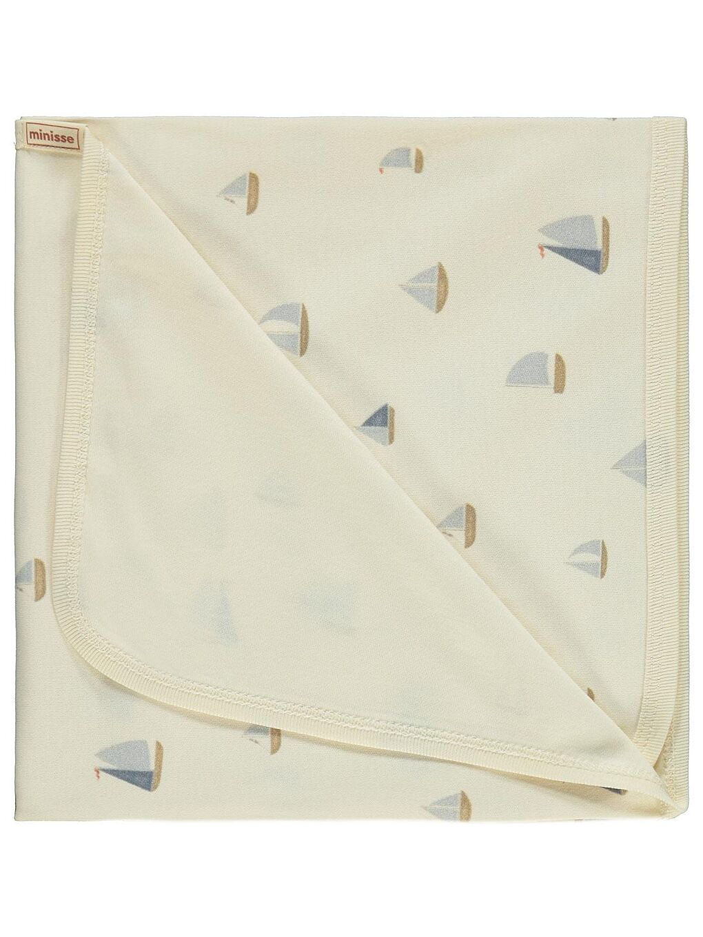 Baby Yelken Baskılı Battaniye - Ekru Standart-2